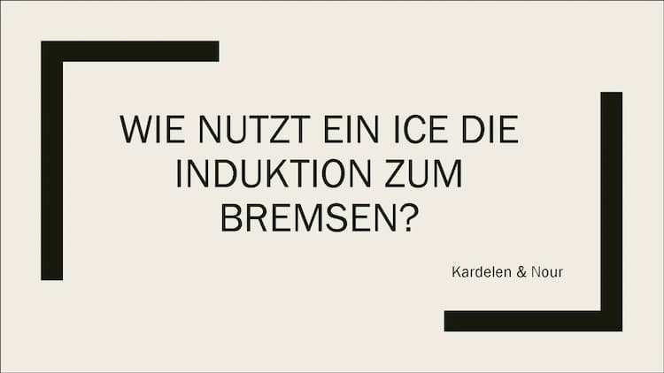 Know Präsentation Wirbelstrombremse thumbnail