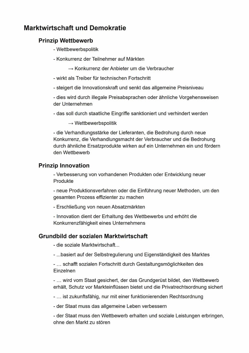 Politik-Wirtschaft
gA
Semester 2
- soziale Marktwirtschaft zwischen Anspruch und
Wirklichkeit - Inhaltsverzeichnis
Marktwirtschaft und Demok