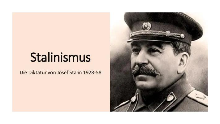 Know Powerpoint: Stalinismus thumbnail