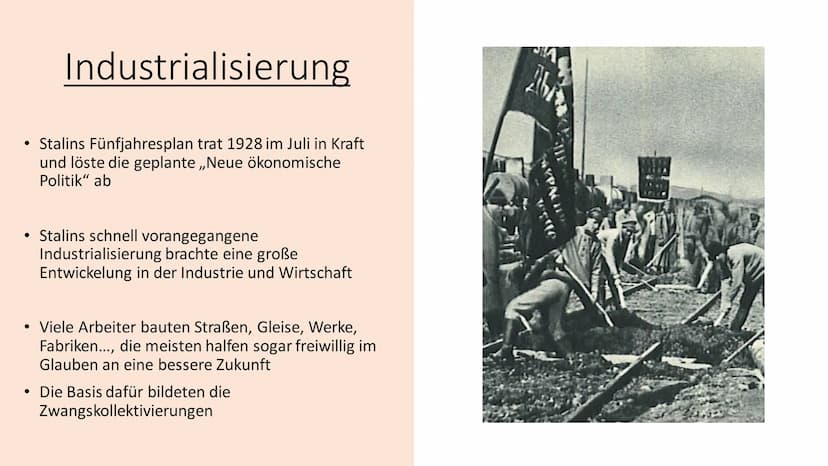 Stalinismus
Die Diktatur von Josef Stalin 1928-58 Inhaltsverzeichnis
• Was ist Stalinismus?
• Vorherige Einflüsse
●
• Zwangskollektivierunge
