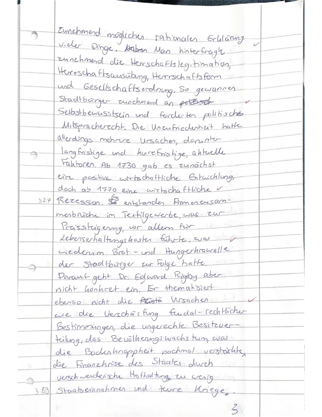 11BG02 Geschichte
Aufgaben:
Leistungsnachweis Nr. 2
Französische Revolution
Name: Leni Schmiedel
1. Fassen Sie in eigenen Worten die Eindrüc