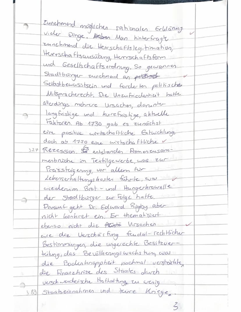 11BG02 Geschichte
Aufgaben:
Leistungsnachweis Nr. 2
Französische Revolution
Name: Leni Schmiedel
1. Fassen Sie in eigenen Worten die Eindrüc