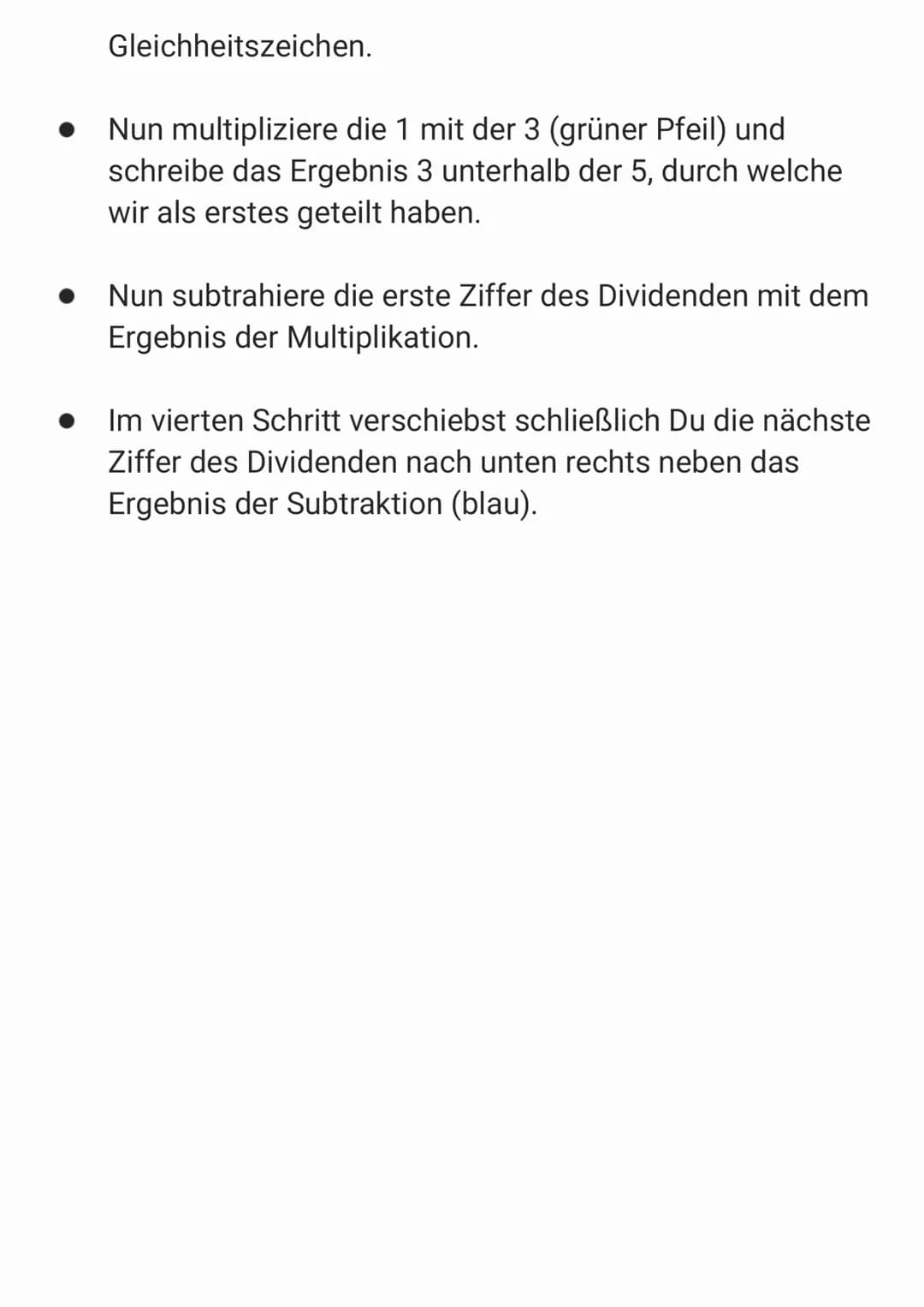 Schriftliches Dividieren oder auch teilen
Schriftliches Dividieren gehört zu den vier Grundrechenarten.
Zum Dividieren oder auch „Teilen" te