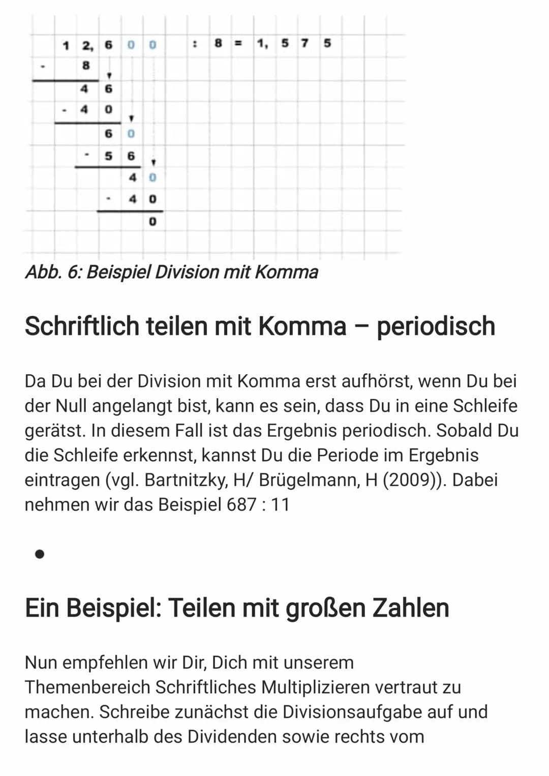 Schriftliches Dividieren oder auch teilen
Schriftliches Dividieren gehört zu den vier Grundrechenarten.
Zum Dividieren oder auch „Teilen" te