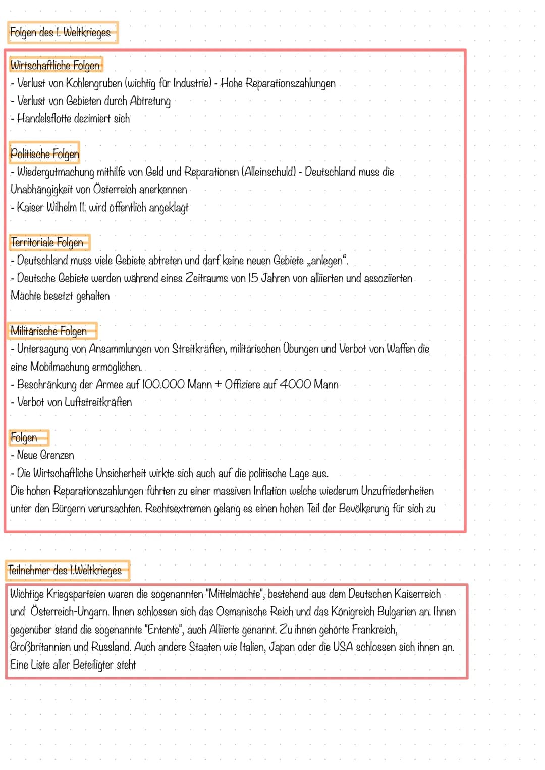 1.
Weltkrieg
- erster totaler Krieg
Ursachen
- übertriebener Nationalismus der Großmächte> integraler Nationalismus
- Bündnisse verschaffen 