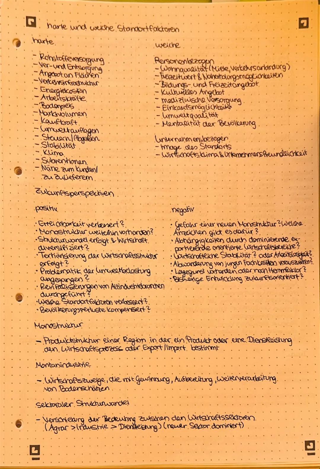 # 5. Themenübersicht 	STRUKTURWANDEL

Inhaltsfeld 4: Bedeutungswandel von Standortfaktoren

- Strukturwandel industriel geprägter Räume
- He