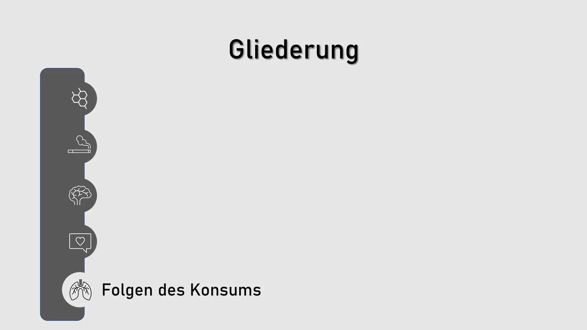 Nikotin
Ein legales Nervengift Ø
|0²
Gliederung
Was ist Nikotin eigentlich? |0²
Gliederung
Anwendung von Nikotin |0²
Gliederung
Was passiert