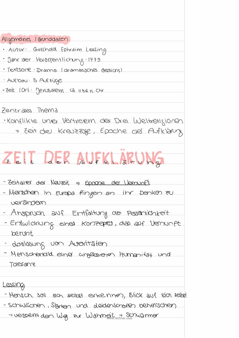 LERNZETTEL
Klausur am 09.09.2022
NATHAN DER WEISE
FIGURENKONSTELLATION
Sittah (-
Tante
Recha
Gesellschafein
Daja
Haushalterin
Geschwister
As