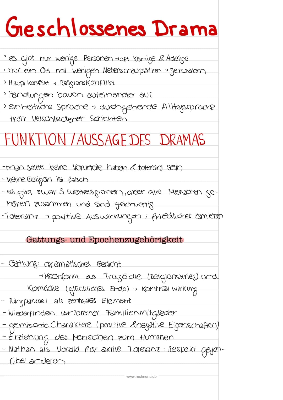 LERNZETTEL
Klausur am 09.09.2022
NATHAN DER WEISE
FIGURENKONSTELLATION
Sittah (-
Tante
Recha
Gesellschafein
Daja
Haushalterin
Geschwister
As