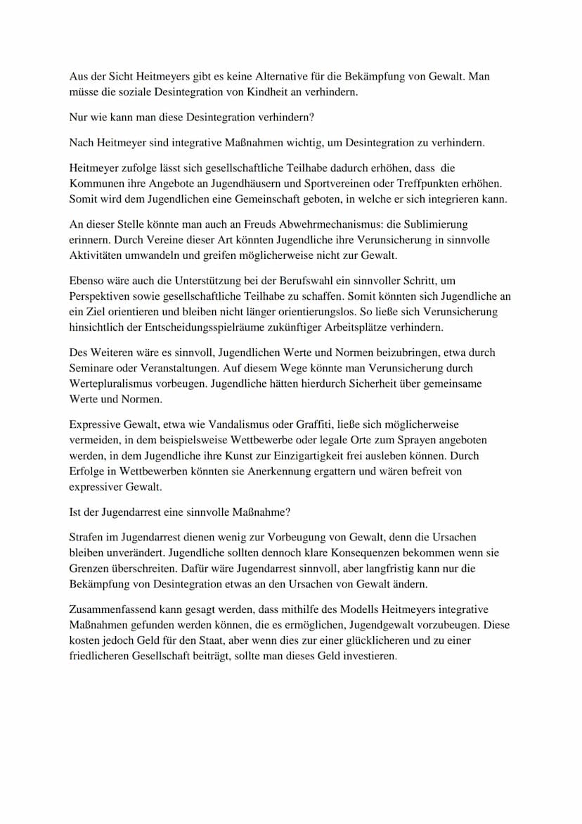 Klausur-Wilhelm Heitmeyer
Der vorliegende Text trägt den Titel ,,.." und wurde von xy im Jahre/am xy verfasst. Er
thematisiert... Im Folgend