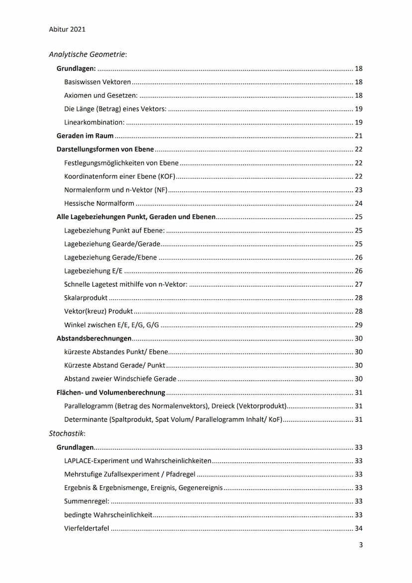 Abitur 2021
Mathematik LK Abi 2021
Analysis, Analytische Geometrie und Stochastik: Alles zusammen!
1. Analysis
- ganzrationale Funktionen un