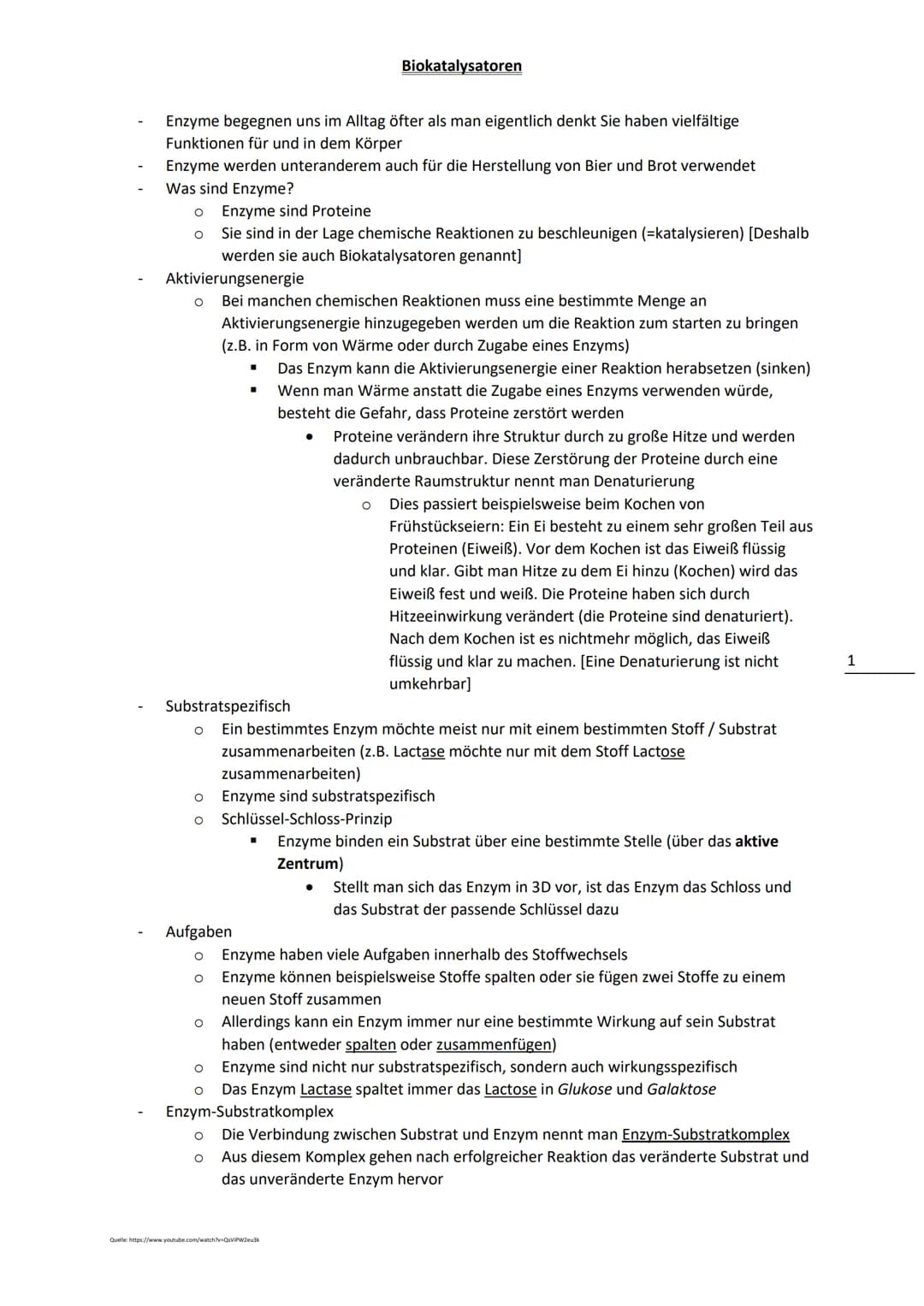 Enzyme begegnen uns im Alltag öfter als man eigentlich denkt Sie haben vielfältige
Funktionen für und in dem Körper
Enzyme werden unterander