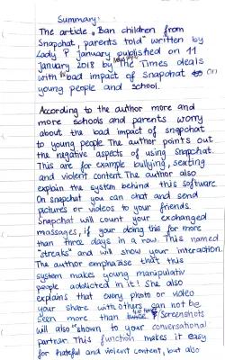 Know summary „Ban children from Snapchat, parents told“  thumbnail