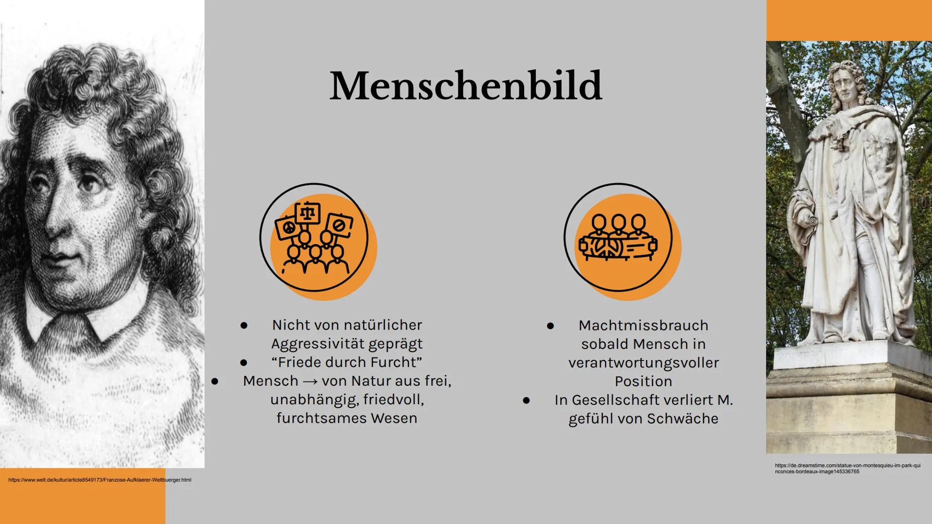 Charles de
Montesquieu
"Etwas ist nicht recht, weil es
Gesetz ist, sondern es muss
Gesetz sein, weil es recht ist."
- Montesquieu
Nele Reich