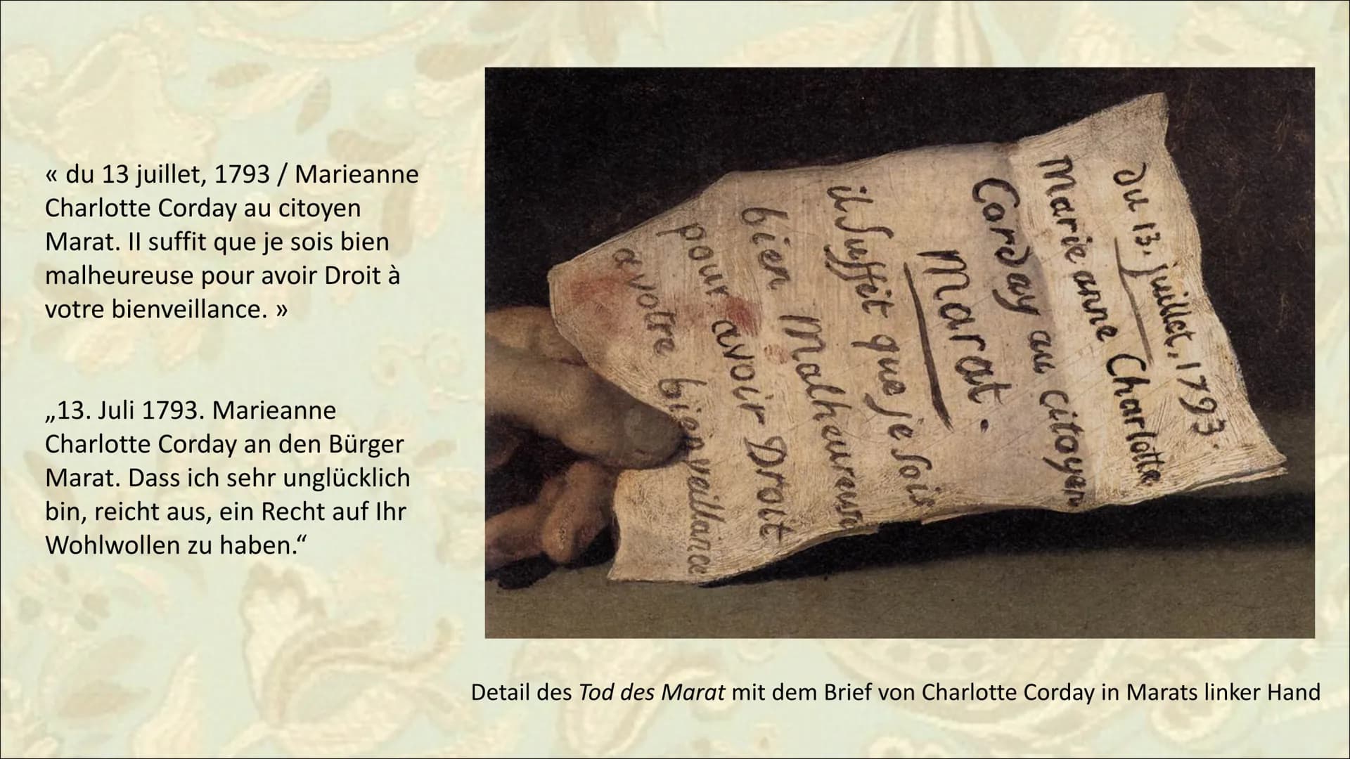 KLASSIZISMUS Begriffserklärung
KUNSTGESCHICHTLICHE EPOCHE IM ZEITRAUM ETWA
ZWISCHEN 1770 UND 1840
ZEITGLEICH: BIEDERMEIER & ROMANTIK
VORBILD