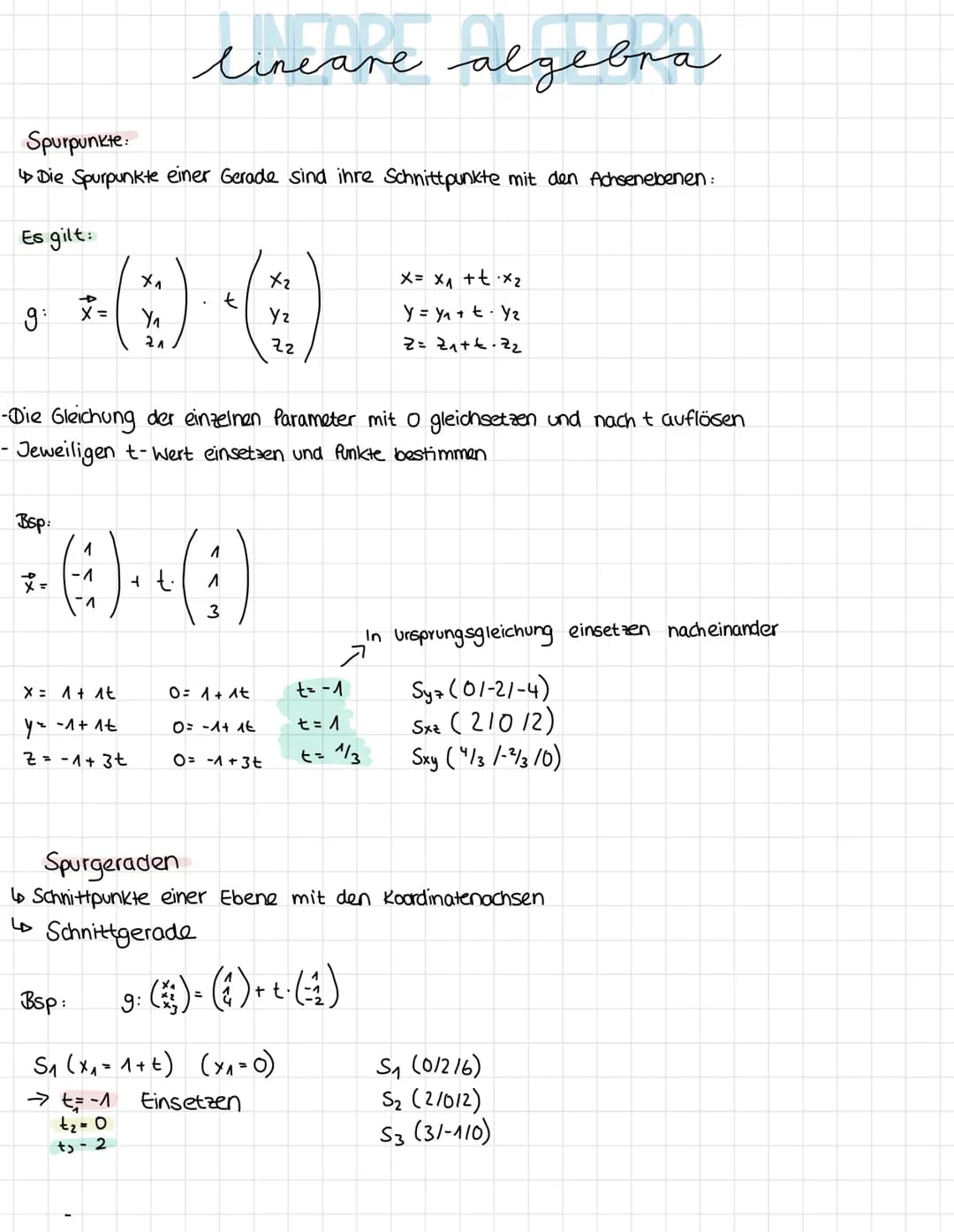 lineare algebra
Punkte im Koordinatensystem.
X
Vektoren:
4
'3
|a| = |AB| =
Beispiel:
A(5/3/2)
B (71-114)
2
0₁-9A
bat
b3-93
a = AB
V
✓ = (₁²)