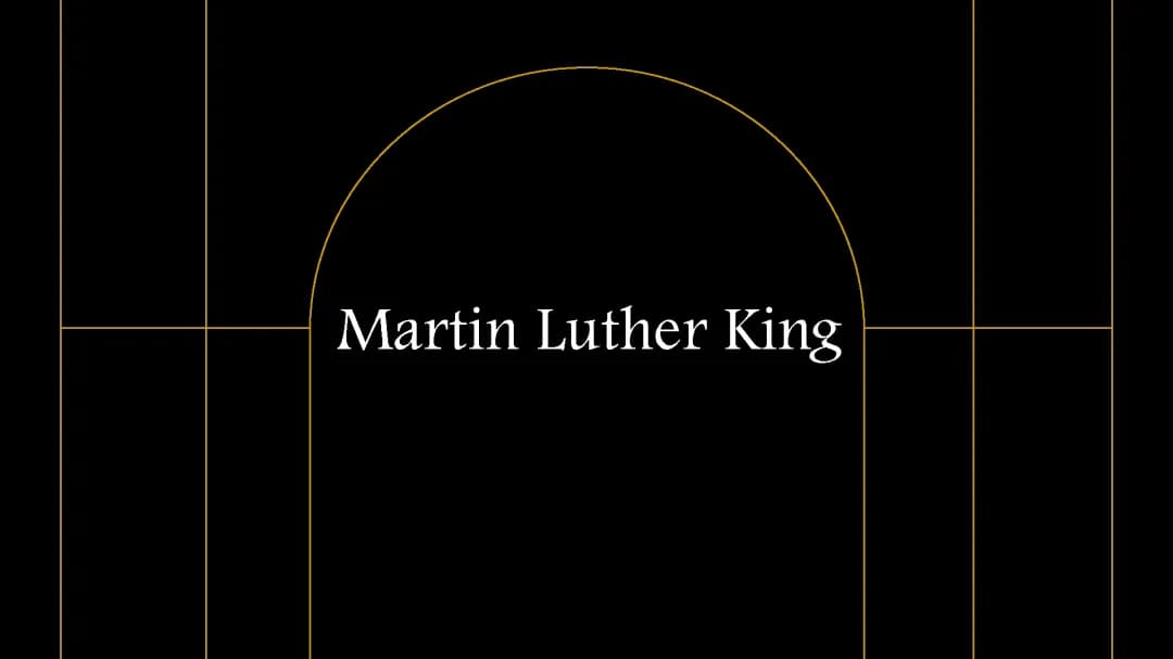 Martins Luther King: Präsentation und Lebenslauf für Kids