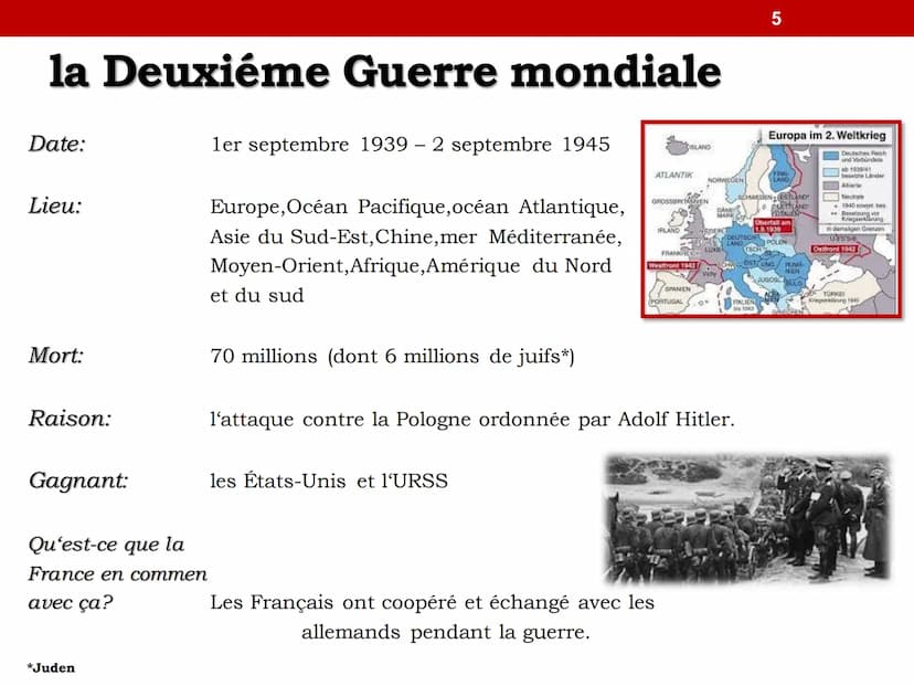 1
LES RELATIONS
FRANCO-ALLEMANDES TABLE DES MATIÈRES
1914-
1918
1939-
1945
1958
1989
1991
1993
1999
2017-
2019
• la Première Guerre mondiale