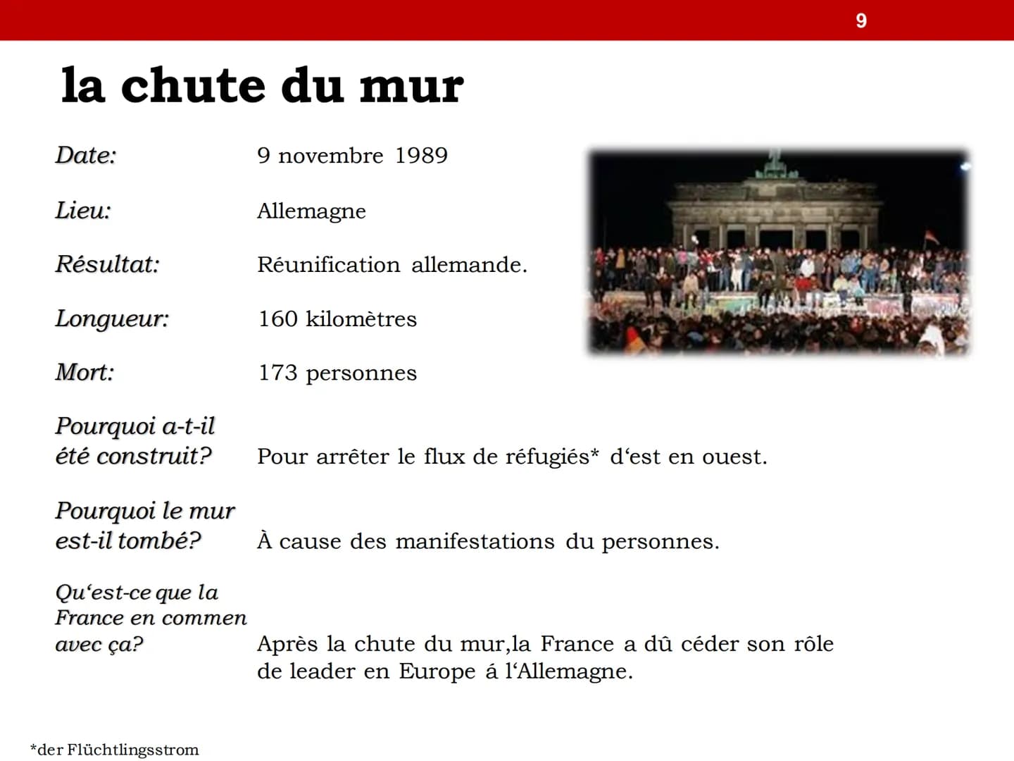 1
LES RELATIONS
FRANCO-ALLEMANDES TABLE DES MATIÈRES
1914-
1918
1939-
1945
1958
1989
1991
1993
1999
2017-
2019
• la Première Guerre mondiale