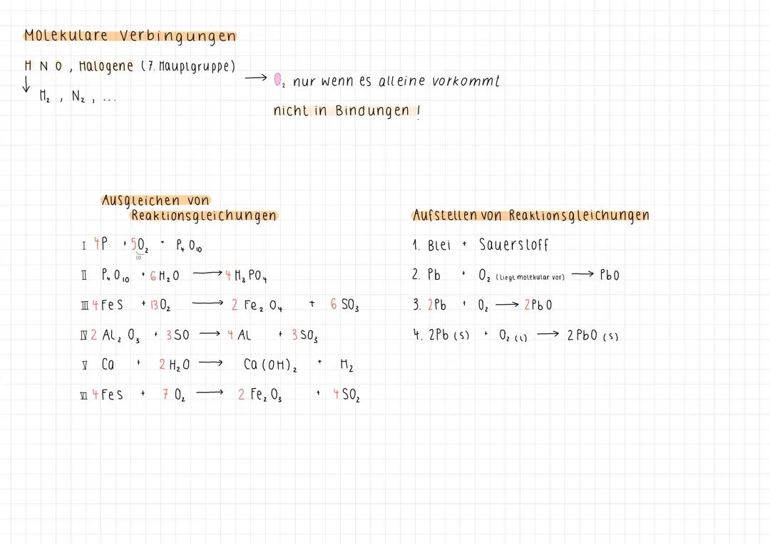 Reaktionsgleichung ausgleichen & Verhältnisformel Salze einfach erklärt