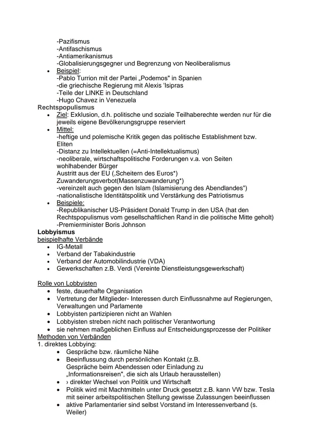 GGK ABI Zusammenfassung
1.Partizipation
an der Herrschaft
Chancen und Probleme des demokratischen Systems der BRD
Besondere Stellung der Gru