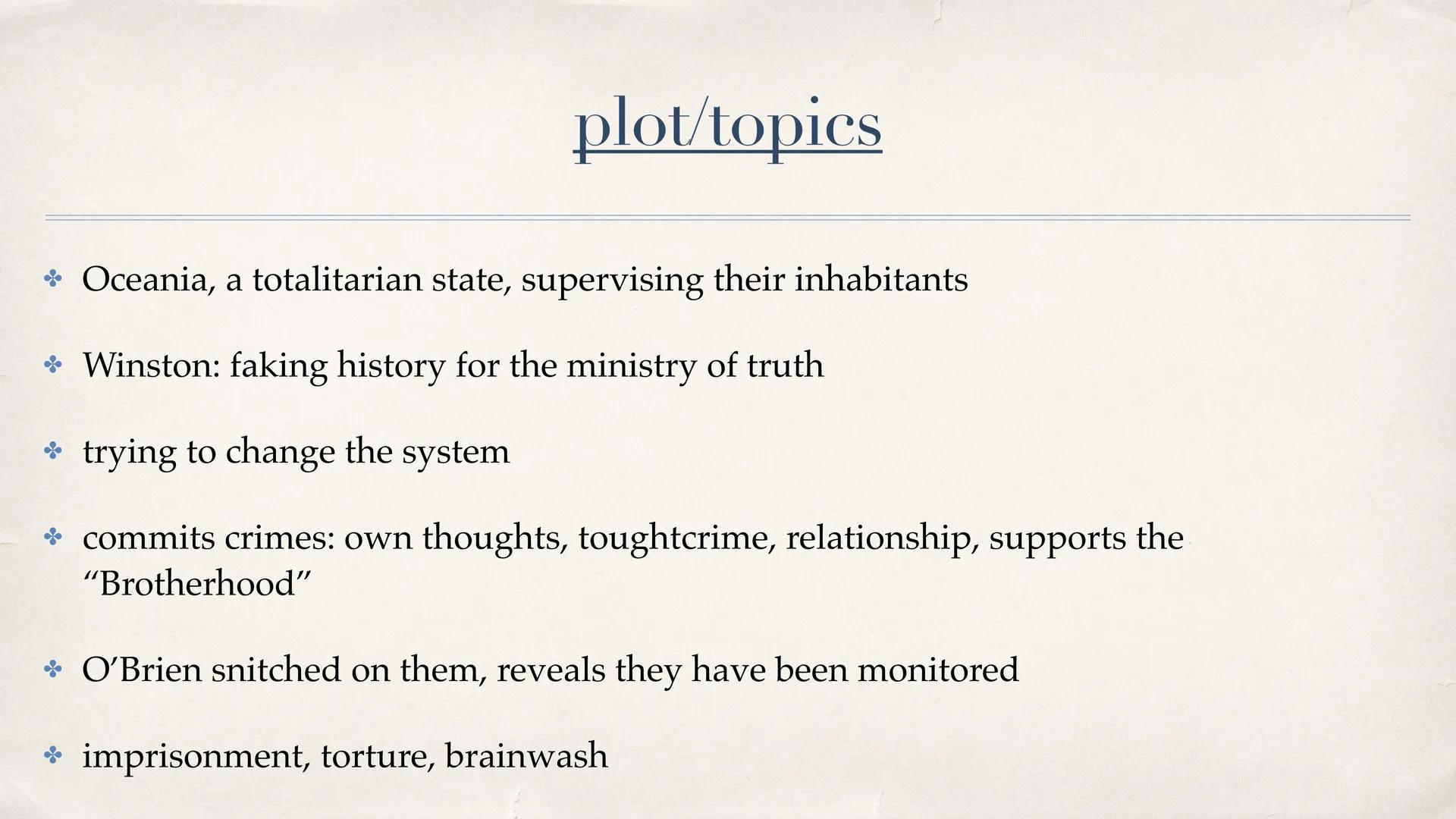 # 1984

Lara

English GK Structure
* the author
* general information
* main characters
*
part I
part II
* part III
* plot/topics # the auth