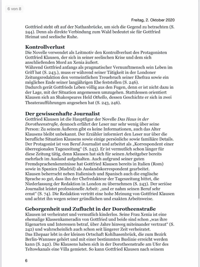 Das Haus in der Dorotheenstraße
Der Dramaturg und Schriftsteller Hartmut Lange gilt als >Meister der Novelle«<. Eines seiner
bekanntesten We
