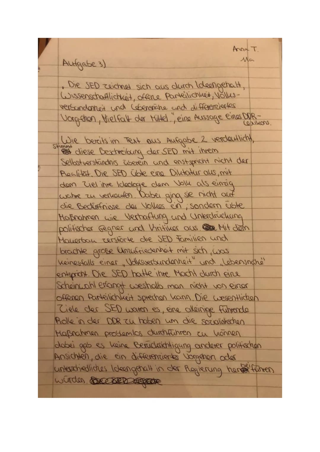 5
10
Geschichte (Sieberg)
TELLKAMPFSCHULE HANNOVER
GYMNASIUM EUROPASCHULE
Anna Tsyganag. 11
Thema: Vom 20. ins 21. Jahrhundert - eine Zeiten
