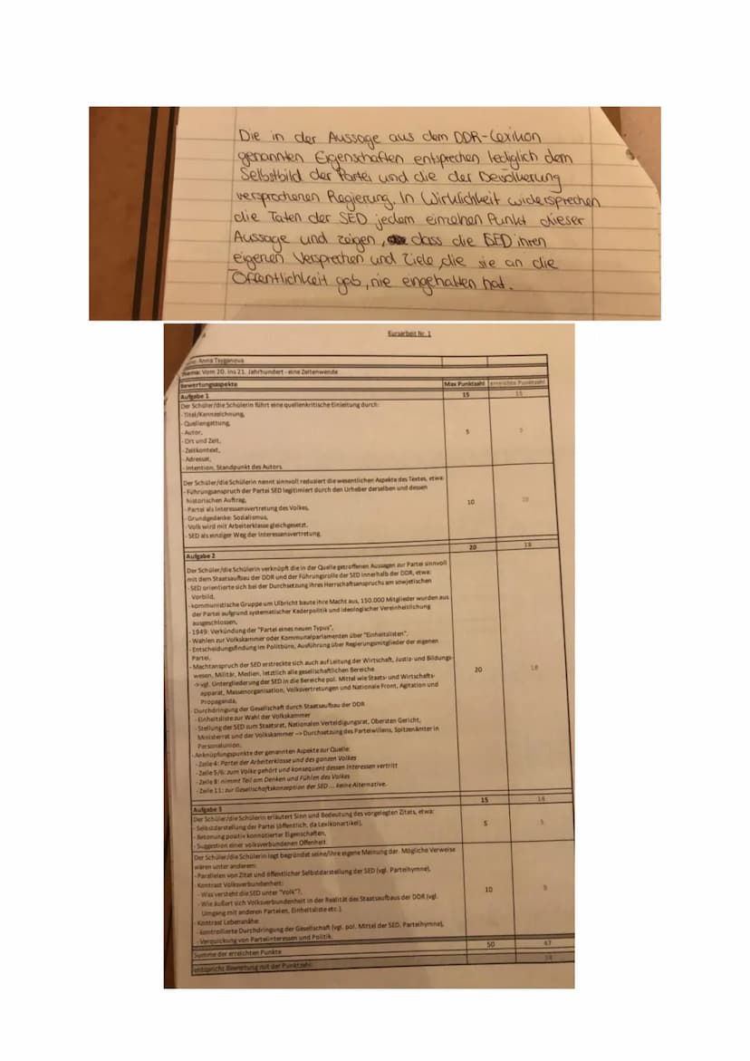 5
10
Geschichte (Sieberg)
TELLKAMPFSCHULE HANNOVER
GYMNASIUM EUROPASCHULE
Anna Tsyganag. 11
Thema: Vom 20. ins 21. Jahrhundert - eine Zeiten