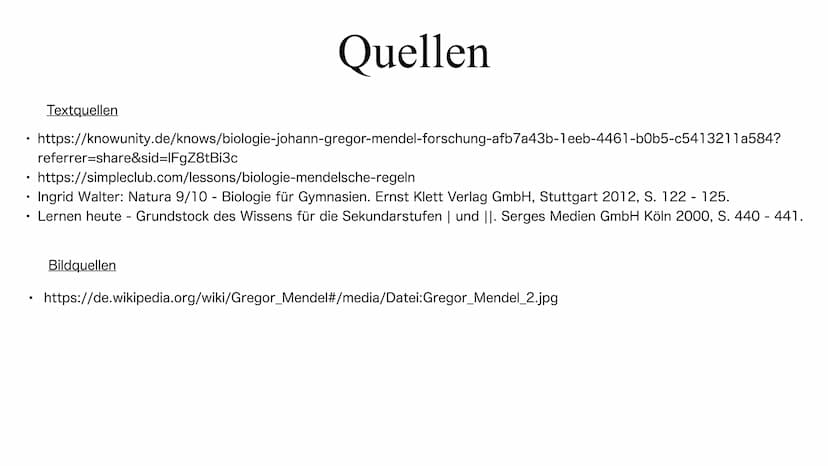 Die Mendelschen Regeln
Gregor Mendel Gliederung
1. Wer war Gregor Mendel?
2. Wie fand Mendel die meldelschen Regeln heraus?
3. Grundlagenwis