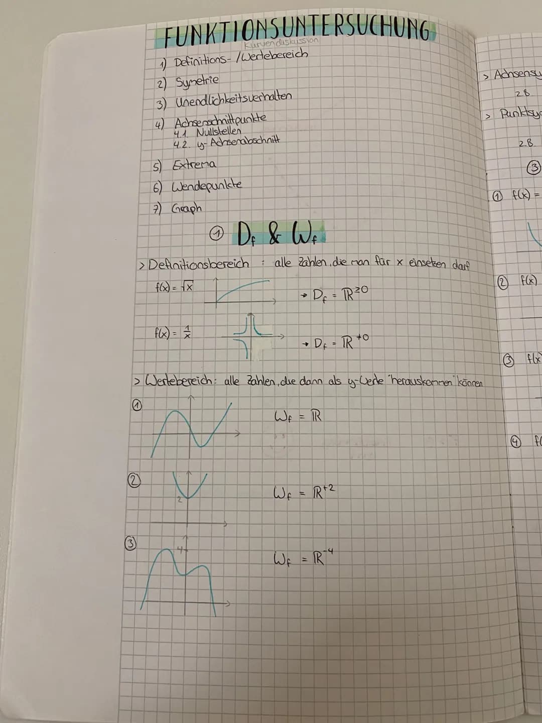 P
ZUSAMMENHANG f(x); f'(x), F"(x)
Rechtskrümmung
f" <0
X
unkskrümmung
Tiefpunkt
Rechtskrümmung
van f
☹
f'gibt Auskunft
aber die Steigung
$
v