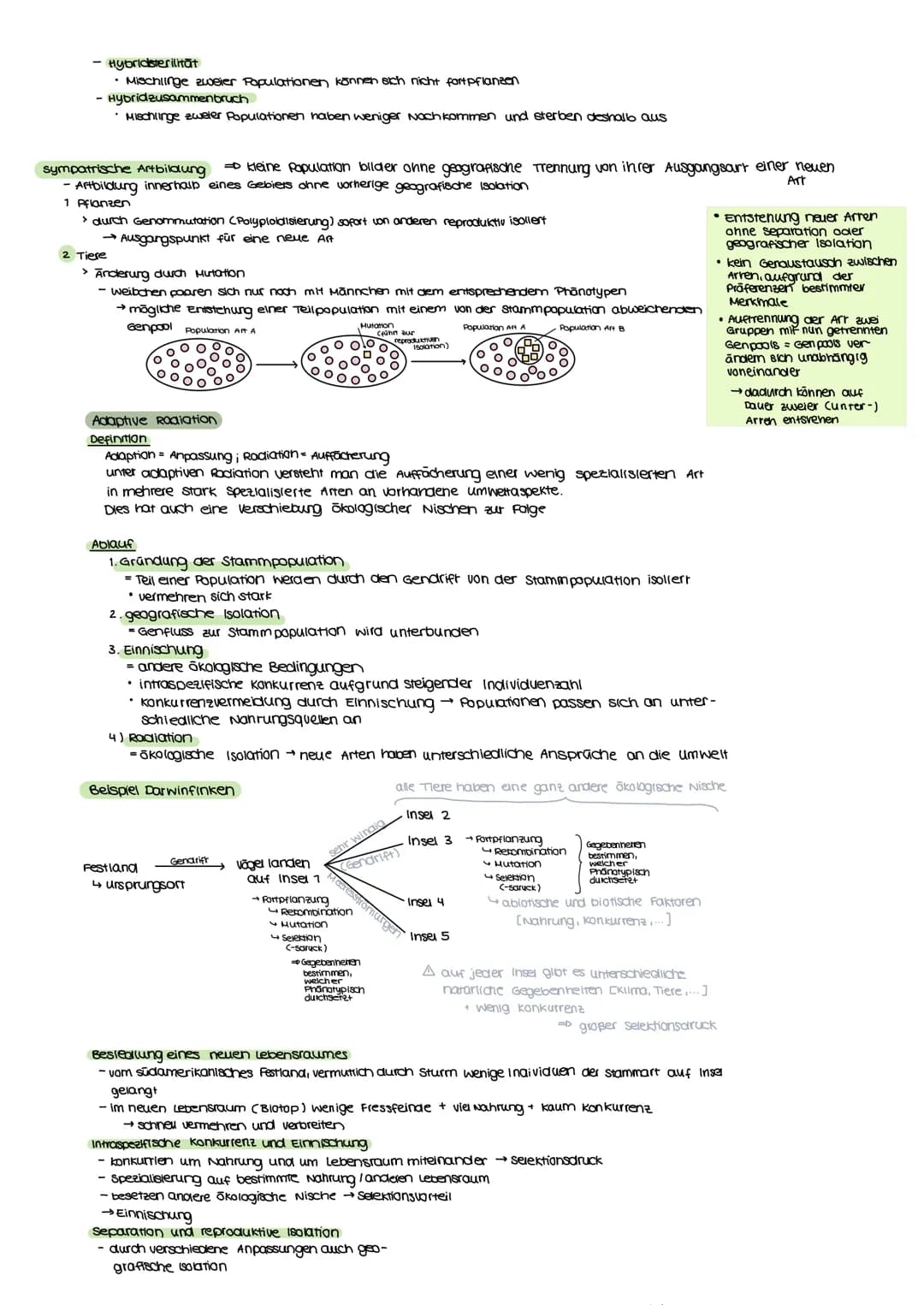 Evolutionstheorien
EVOLUTION
Definition
Bei einer Evolutionstheorie randelt es sich um eine wissenschaftliche Beschreibung über die verander