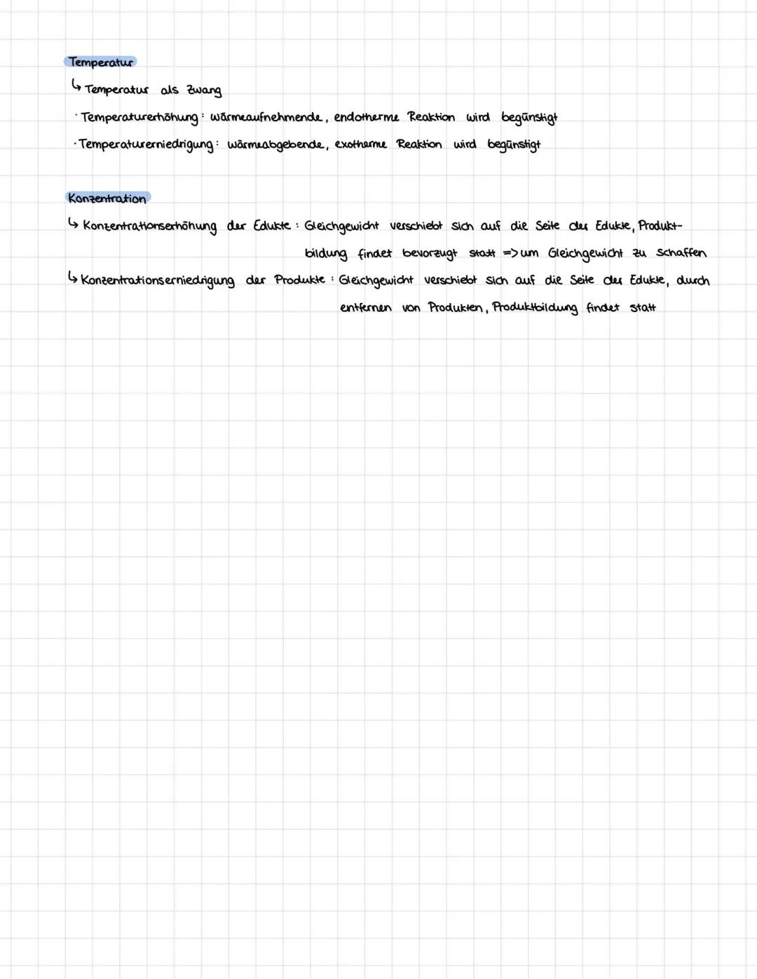 Chemie Lernzettel
Reaktionsgeschwindigkeit
G
•Berechnung der Konzentration
•Berechnung der Konzentration
Bsp.: Edukt C₁ = 10 ml
·Edukt nach 