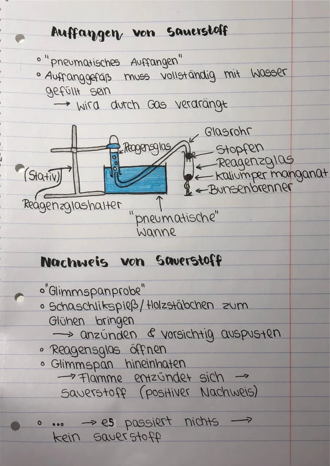 chemie
herstellung von Sauerstoff
• aus Stoffen, die leicht Sauerstoff abgeben
Wasserstoffperoxid
- Wasserstoffperoxid →→farb- & geruchlose
