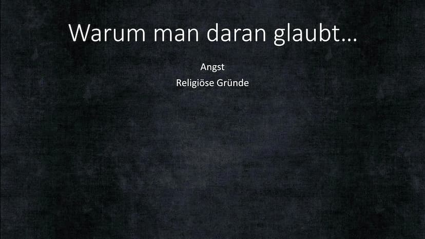 Leben-auch nach dem Tod? Gliederung
Wie viel Menschen pro Tag sterben...
Warum man daran glaubt...
In welchen Religionen man daran glaubt...