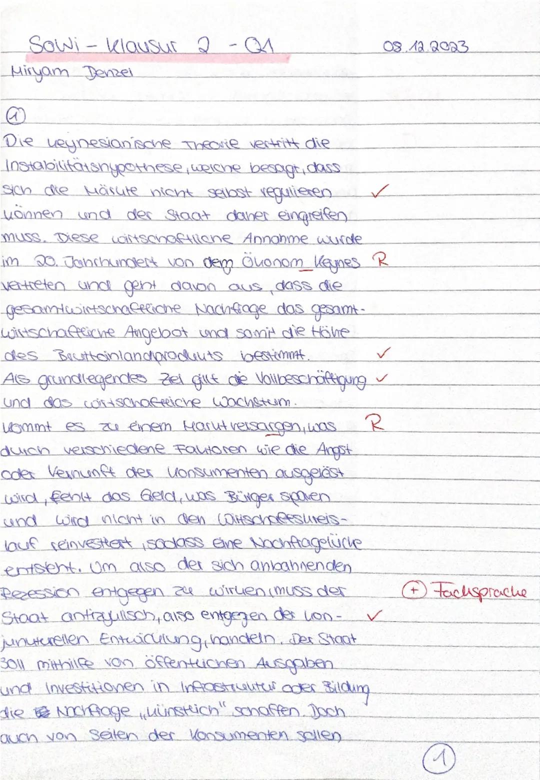 FABER-CASTELI
Textliner 46
Superfluorescent
Klausurthema:
Inhaltsfeld:
Textgrundlage:
Wirtschaftspolitik
IV: Wirtschaftspolitik
Mit Meister 