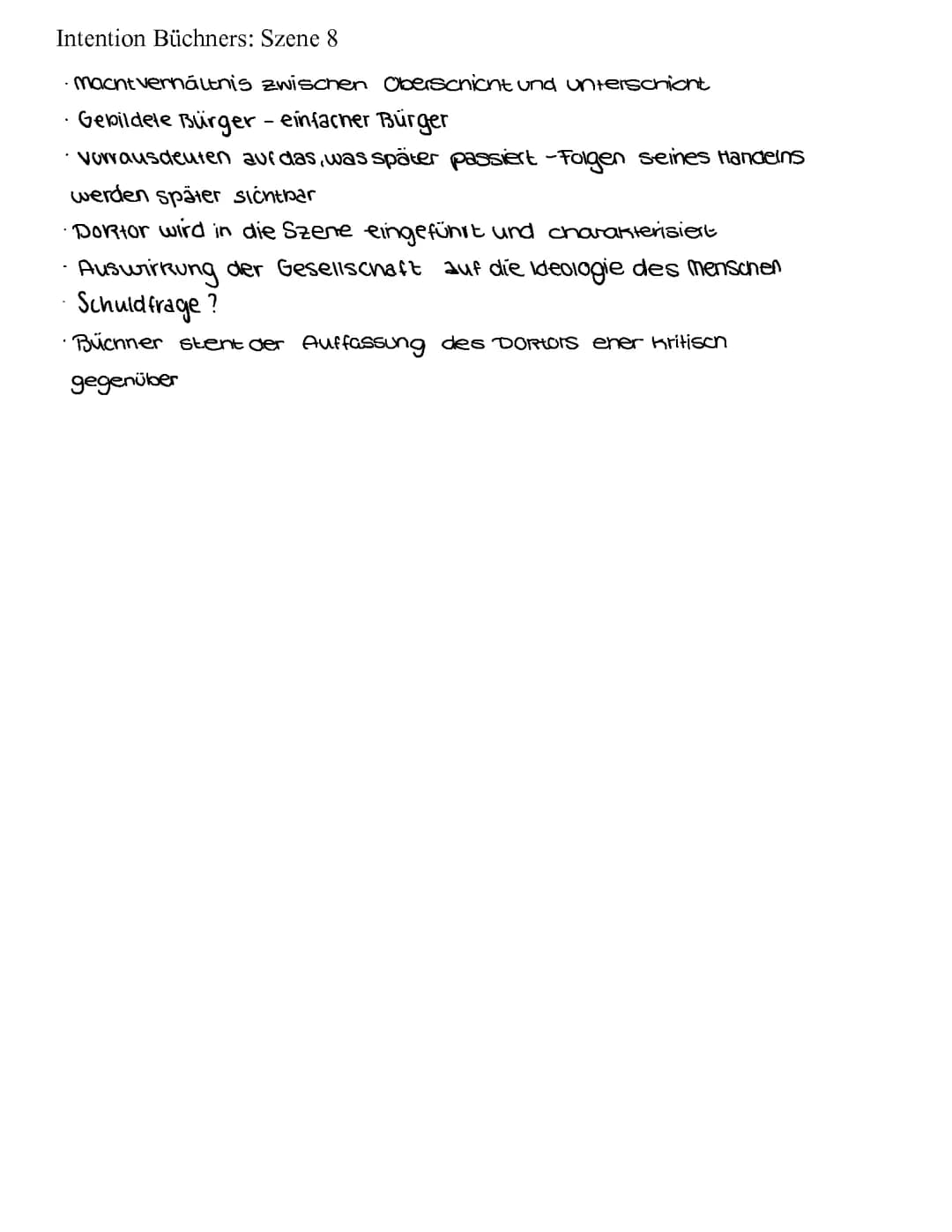 Woyzeck - Szene 8