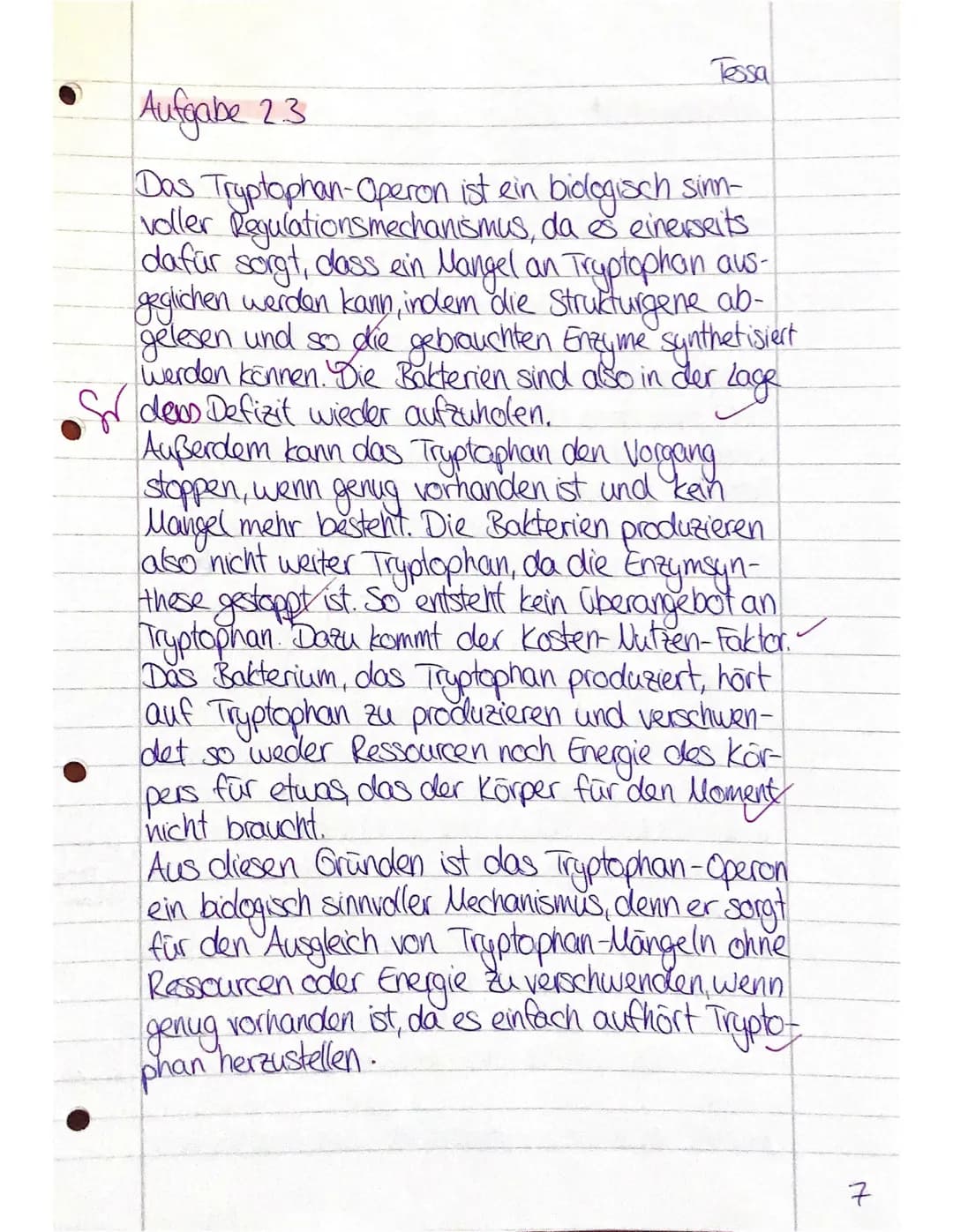 Biologie LK 12 Spe
1.1
Aufgabe 1
Erläutern Sie anhand von Material 1 den Begriff Adrenoleukodystrophie und beschreiben
Sie die möglichen Fol
