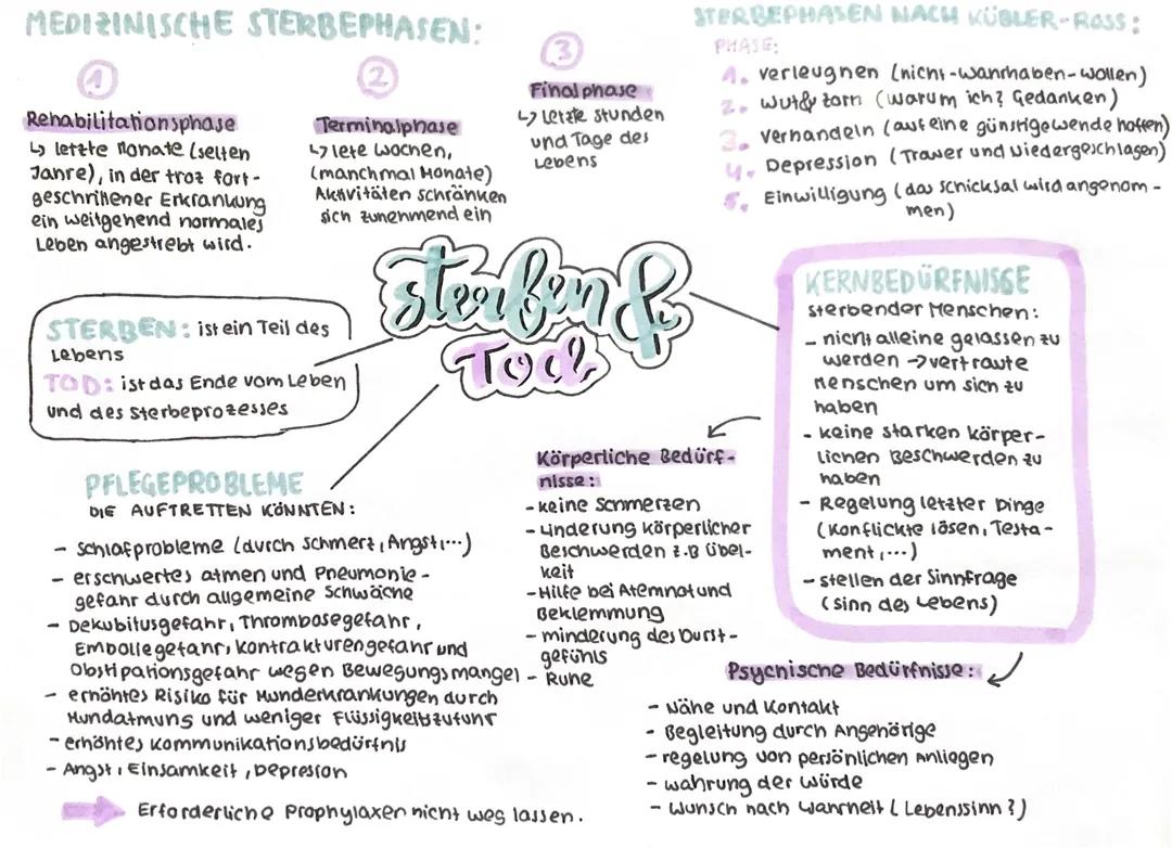 sterben&Tod (in der Pflege) 