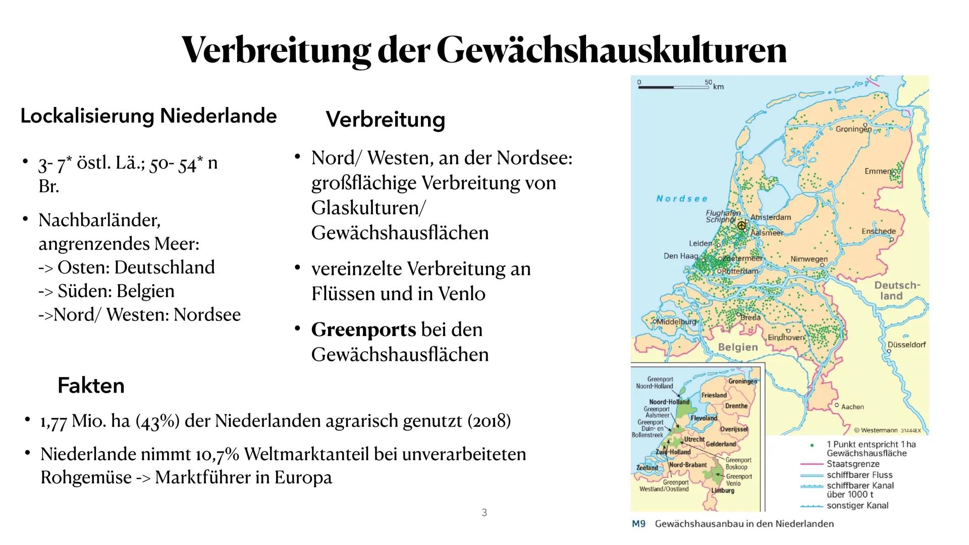 Gewächshausanbau in den
Niederlanden
JAM ●
●
• Gartenbaubetriebe
Entwicklung der Gewächshausbetriebe
●
• Cluster Beispiel Naaldwijk
Verbreit