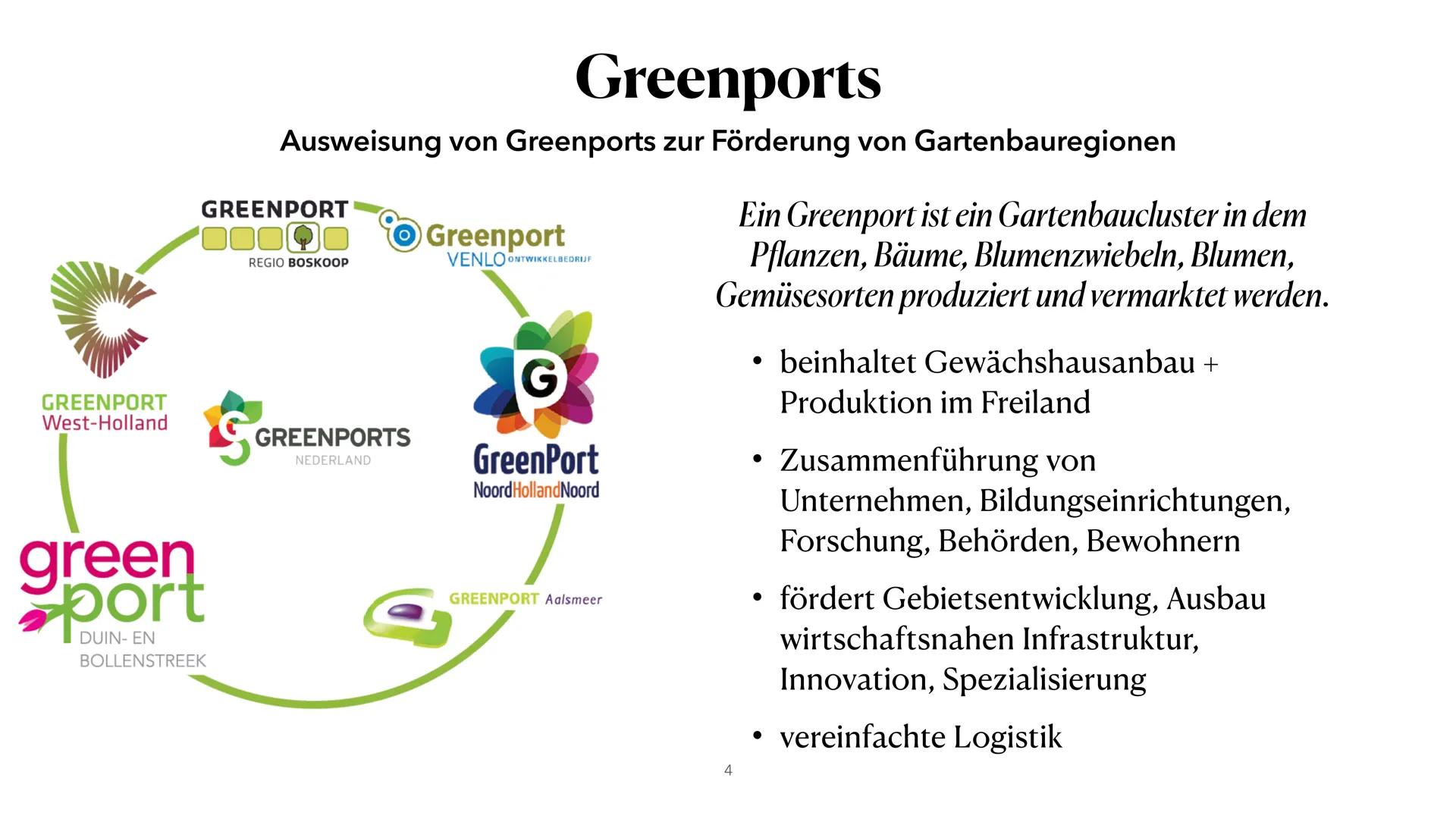 Gewächshausanbau in den
Niederlanden
JAM ●
●
• Gartenbaubetriebe
Entwicklung der Gewächshausbetriebe
●
• Cluster Beispiel Naaldwijk
Verbreit