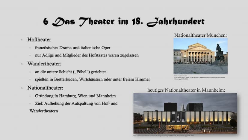 Dramentheorie Gliederung
1. Grundmerkmale des Dramas
2. Komödie
3. Tragödie
4. Theater-Wörterbuch
5. Die Geburt des Dramas - Das antike Thea