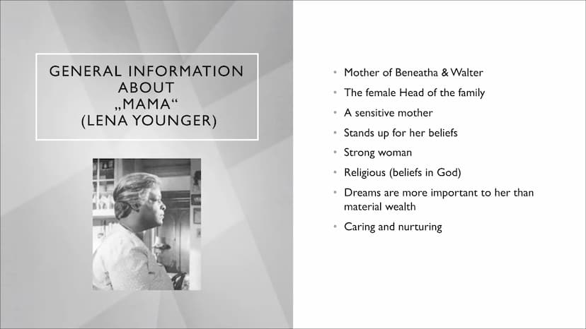 Celine, Caro & Julia
A RAISIN IN THE SUN
&
THE AMERICAN
DREAM A RAISIN IN THE SUN GENERAL INFORMATION
Author: Lorraine Hansberry
time of ori