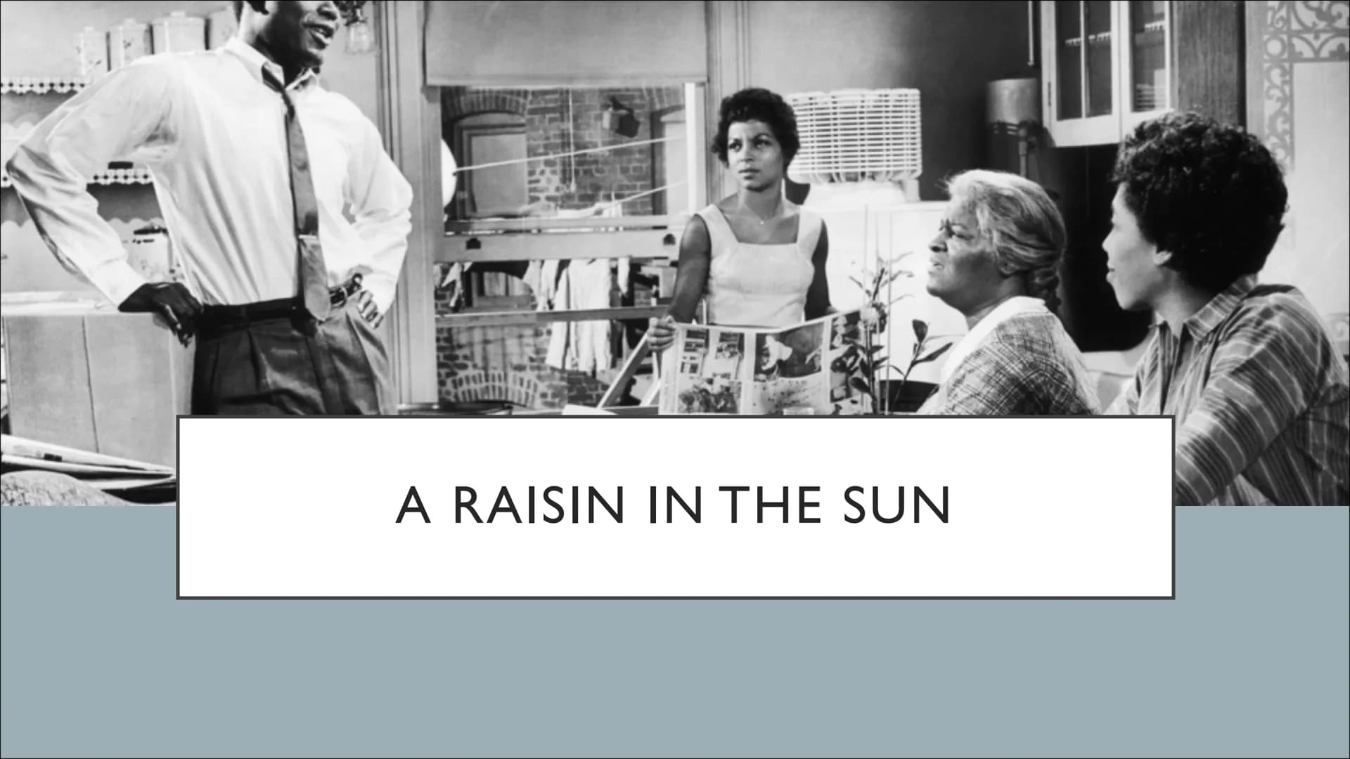 Celine, Caro & Julia
A RAISIN IN THE SUN
&
THE AMERICAN
DREAM A RAISIN IN THE SUN GENERAL INFORMATION
Author: Lorraine Hansberry
time of ori