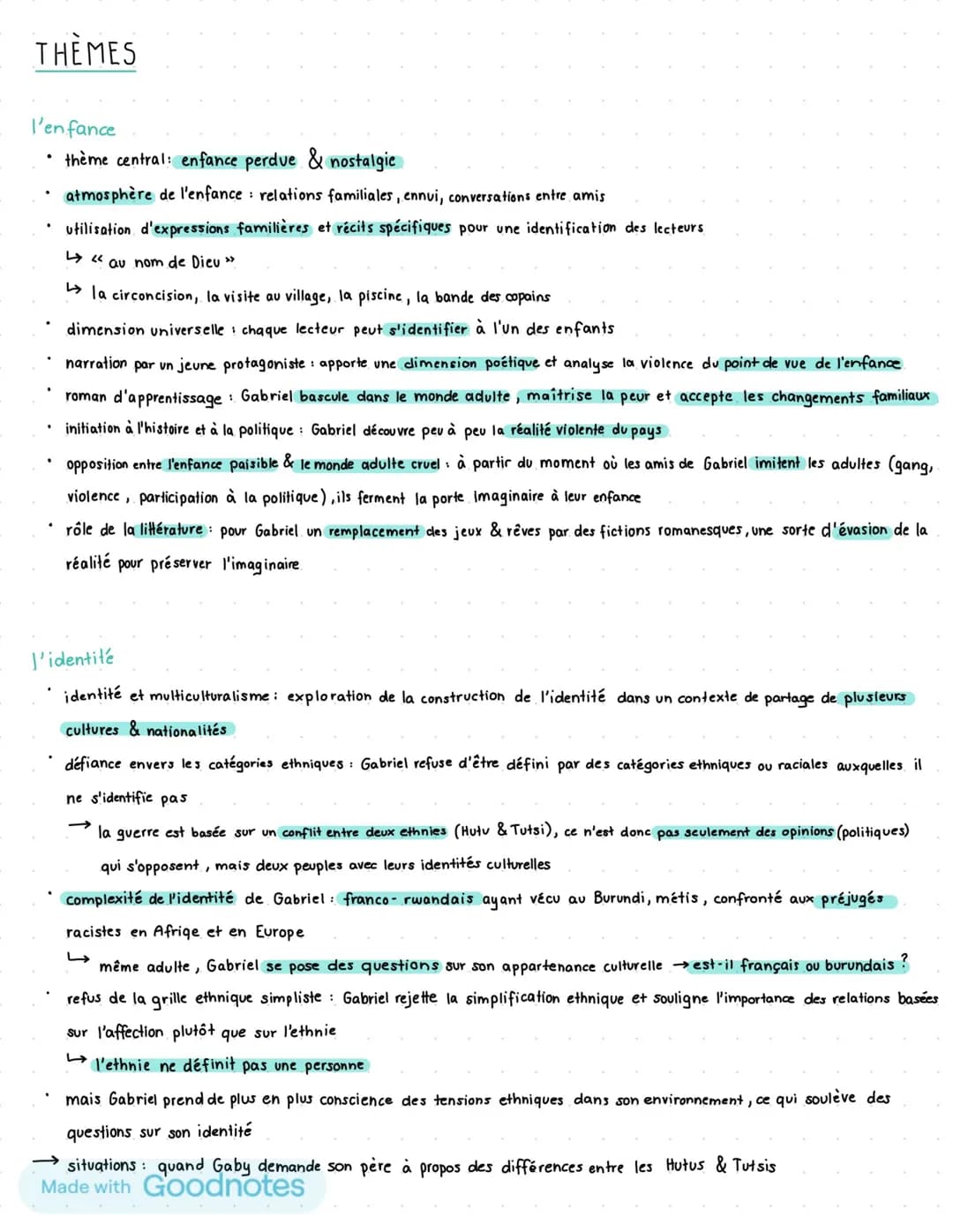 français
INFORMATIONS DE BASE
PETIT PAYS
auteur Gael Faye
publié en 2016
sujet principal: l'enfance au Burundi en 1993-1994
RÉSUMÉ
Gabriel, 