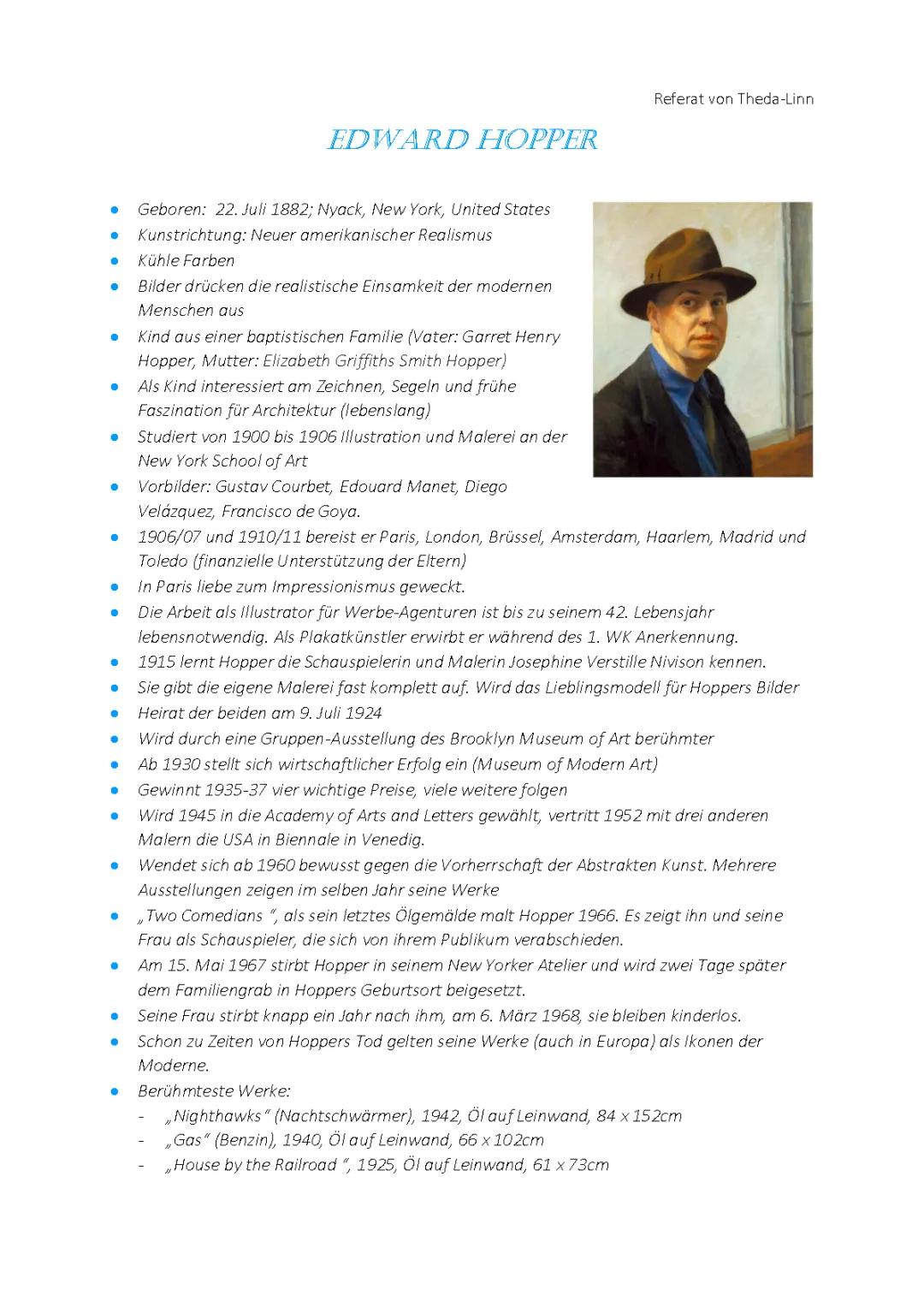 Edward Hopper 