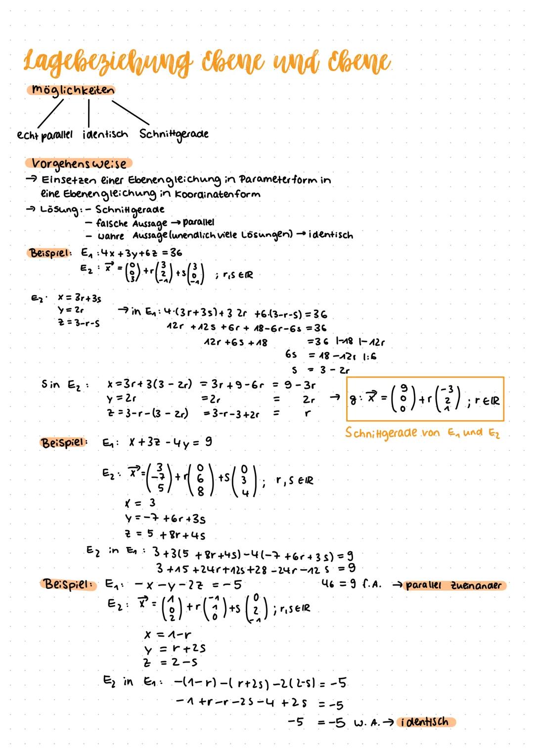 Analytische Geometrie
vektoren
Definition
Ein vektor ist eine menge von Pfeilen in der Ebenel im Raum, die alle:
- gleich lang
-gleich geric