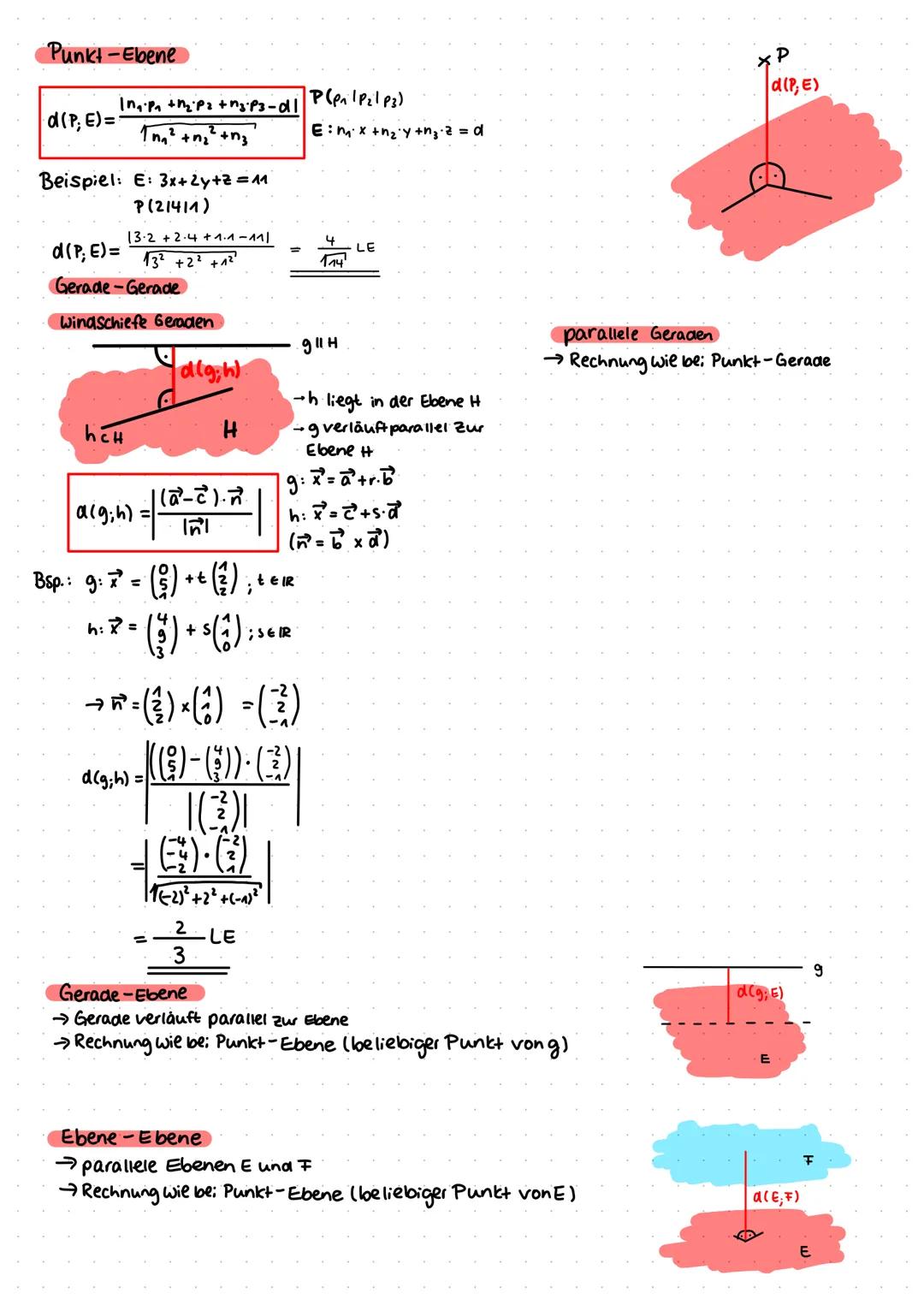 Analytische Geometrie
vektoren
Definition
Ein vektor ist eine menge von Pfeilen in der Ebenel im Raum, die alle:
- gleich lang
-gleich geric