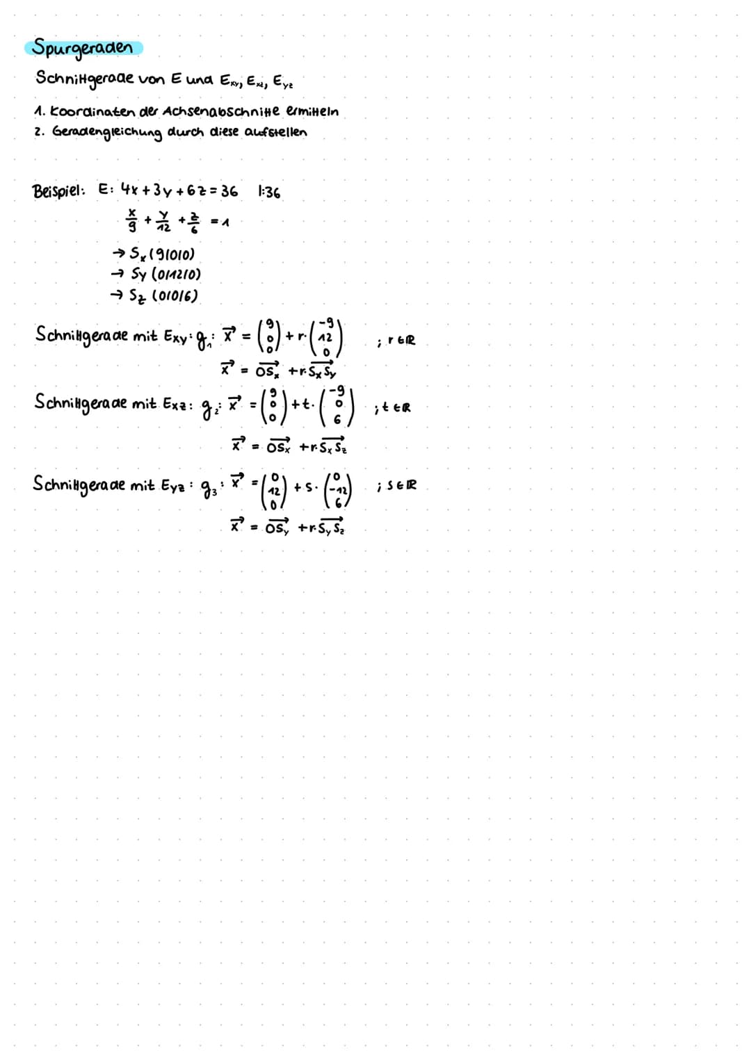 Analytische Geometrie
vektoren
Definition
Ein vektor ist eine menge von Pfeilen in der Ebenel im Raum, die alle:
- gleich lang
-gleich geric