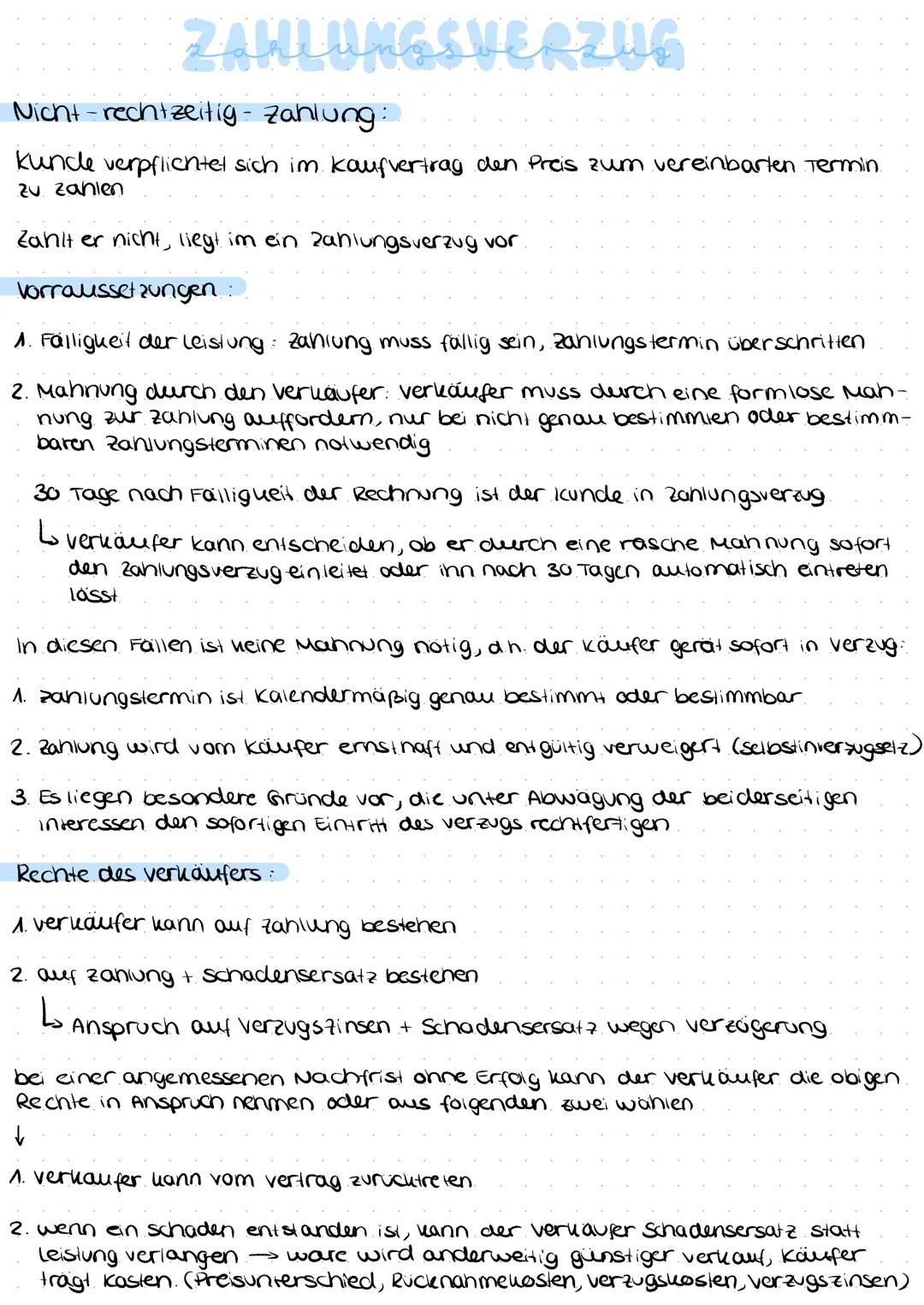 # ZAHLUNGSVERZUG

Nicht-rechtzeitig-zahlung:

kunde verpflichtet sich im Kaufvertrag den Preis zum vereinbarten Termin.
zu zanien

Zahlt er 